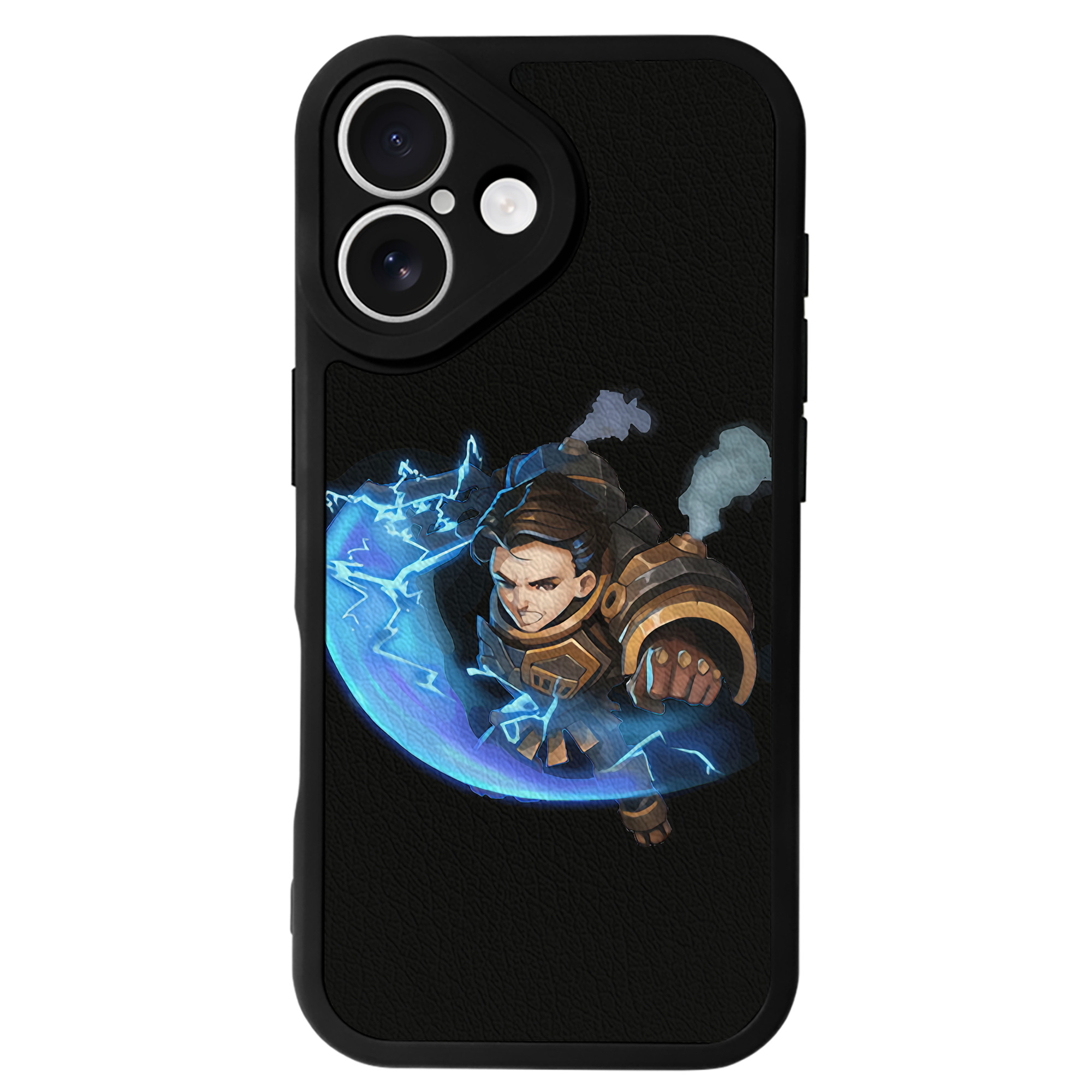 リーグ・オブ・レジェンド League of Legends LOL 【iPhone 16シリーズ対応】シリコンスマホケース（レザー調） 材質：シリコン